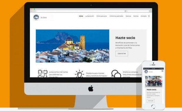 Web corporativa Asociación Empresarios
