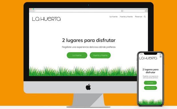 Diseño web restaurante